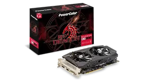 PowerColor Red Dragon Radeon RX 580 8GB GDDR5 (AXRX 580 8GBD5 DHDV2/OC)